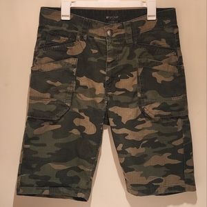 BeSPOKe Camouflage Cargo Shorts